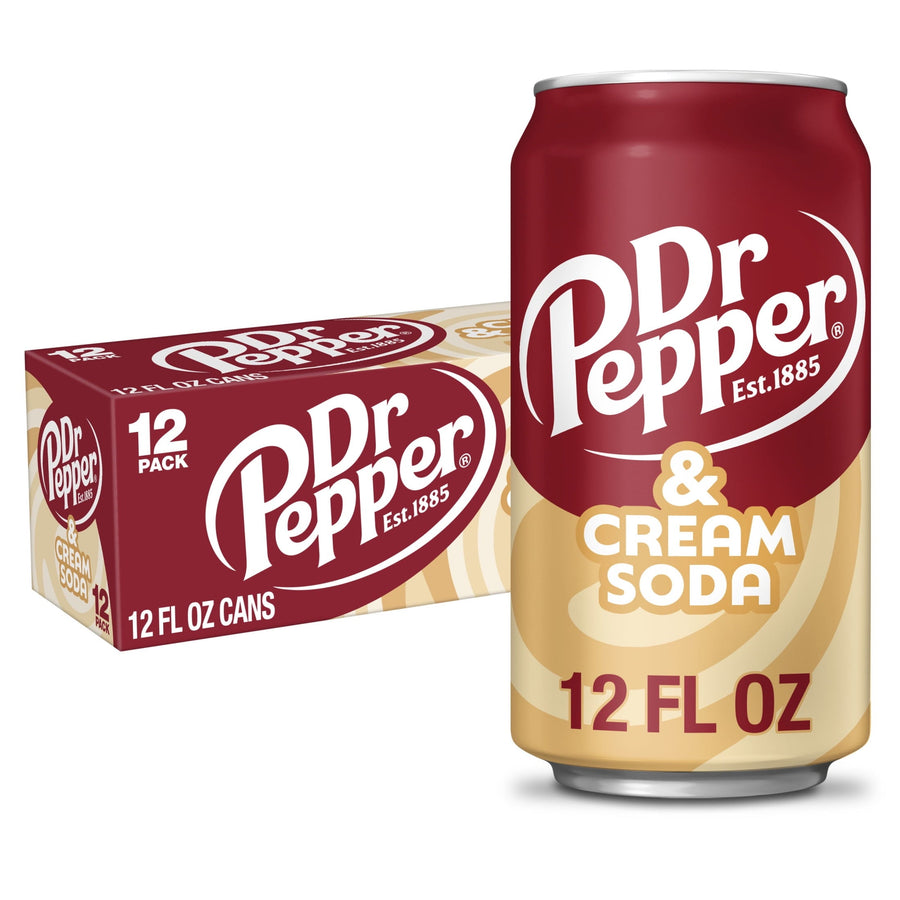 Dr Pepper & Cream Soda X8