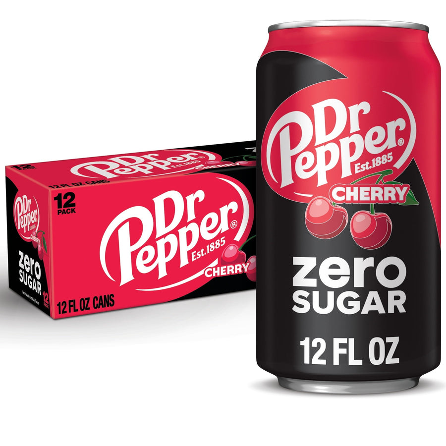 Dr Pepper Cherry Zero Sugar Soda G3